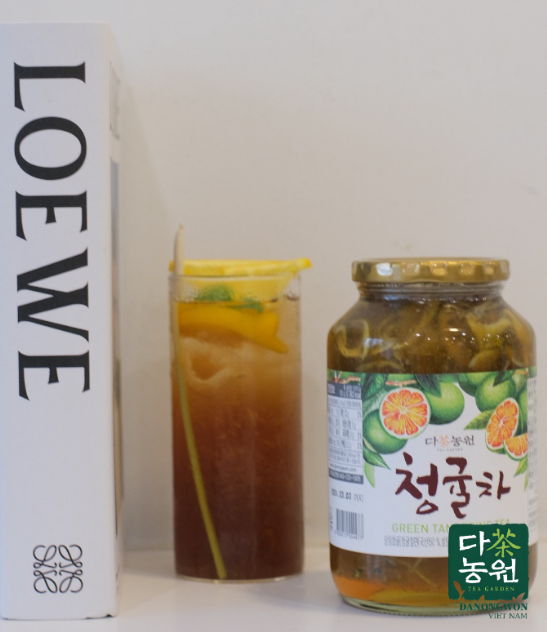 Trà Quýt Xanh Mật Ong DANONGWON Hàn Quốc