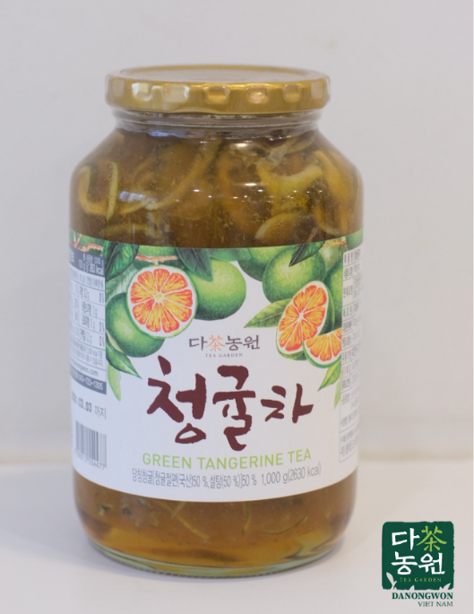Trà Quýt Xanh Mật Ong DANONGWON Hàn Quốc