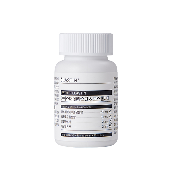 LYUH ESTHER ELASTIN & BOSWELLIA (Viên uống chiết xuất elastin và nhũ hương Ấn Độ)