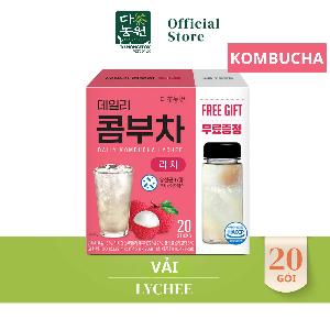 Trà KOMBUCHA Vị Vải