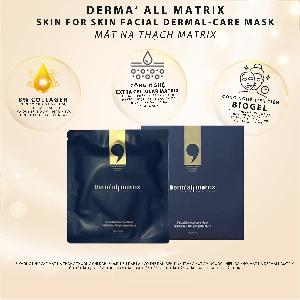 Mặt Nạ dưỡng trắng & cấp ẩm Derm-all Matrix 