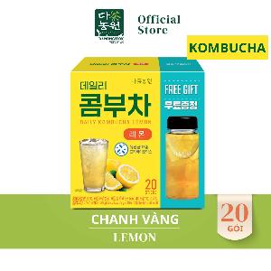 Trà KOMBUCHA Vị Chanh Vàng